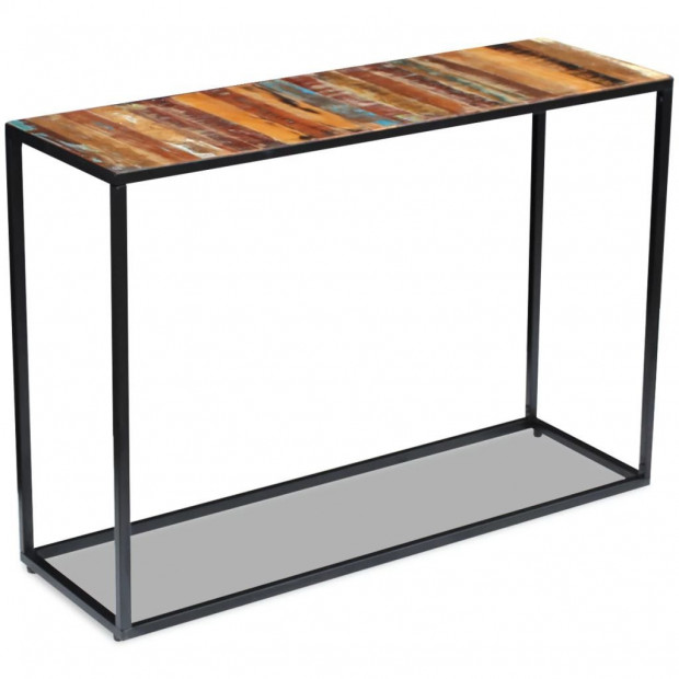 Console Table Solid Reclaimed Wood 110x35x76 Cm