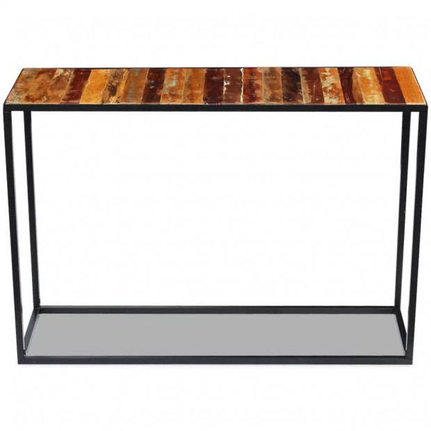 Console Table Solid Reclaimed Wood 110x35x76 Cm Image 6