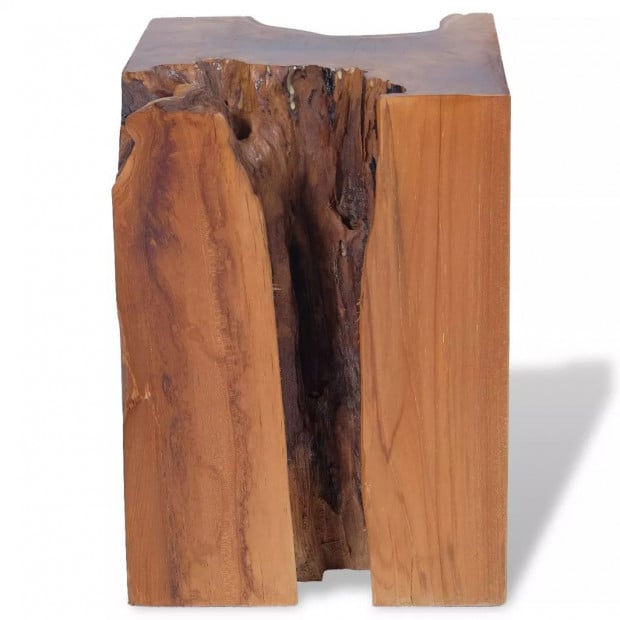 Stool Solid Teak Wood 30 x 30 x 40 cm Image 5