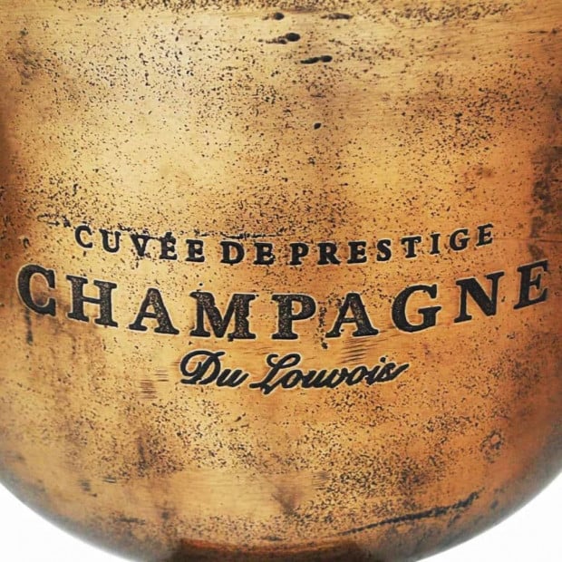 Trophy Cup Champagne Cooler Copper Brown Image 5