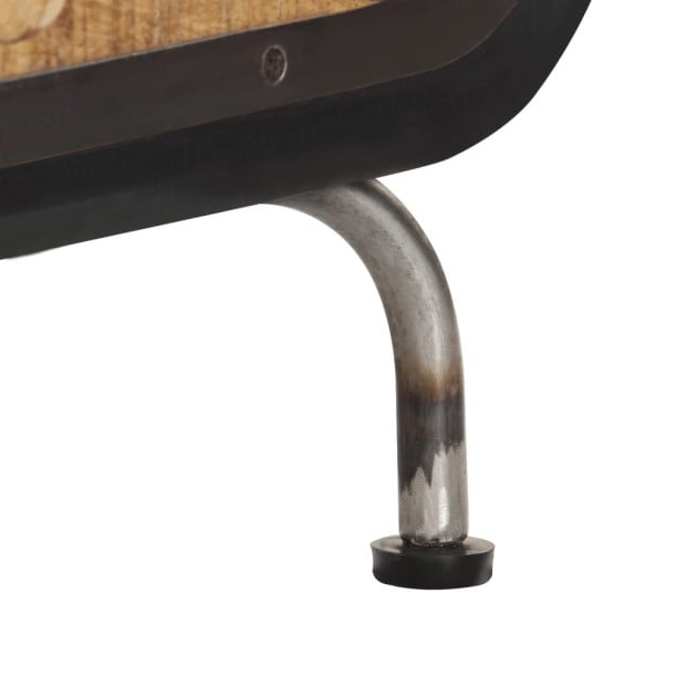 Coffee Table 100x50x35 Cm Solid Mango Wood Image 6