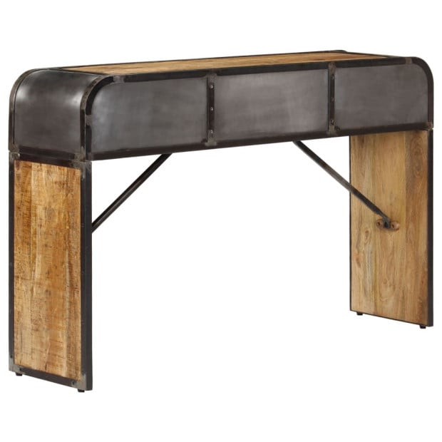 Sideboard 120x30x75 Cm Solid Wood Image 3