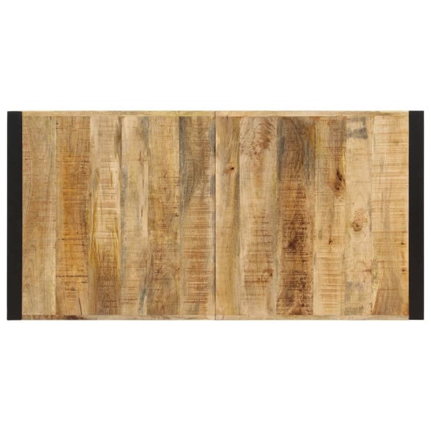 Dining Table 140x70x75 Cm Solid Mango Wood Image 5