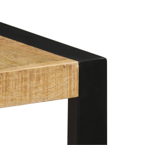 Dining Table 140x70x75 Cm Solid Mango Wood Image 6