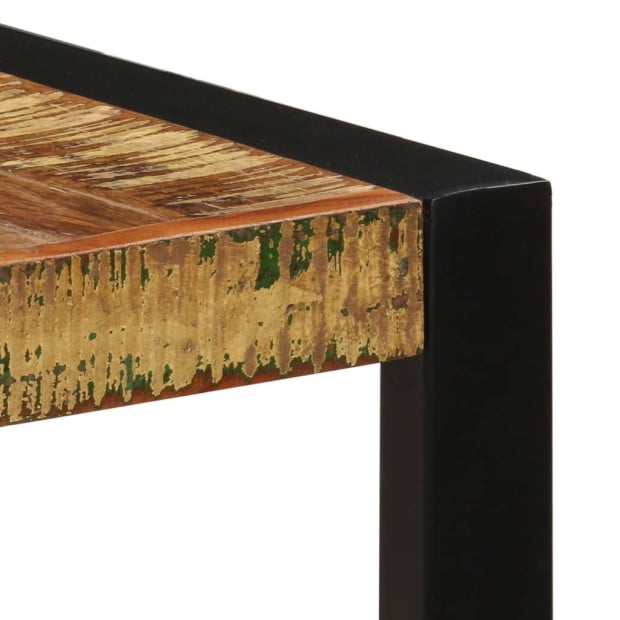 Dining Table 140x70x75 Cm Solid Reclaimed Wood Image 6