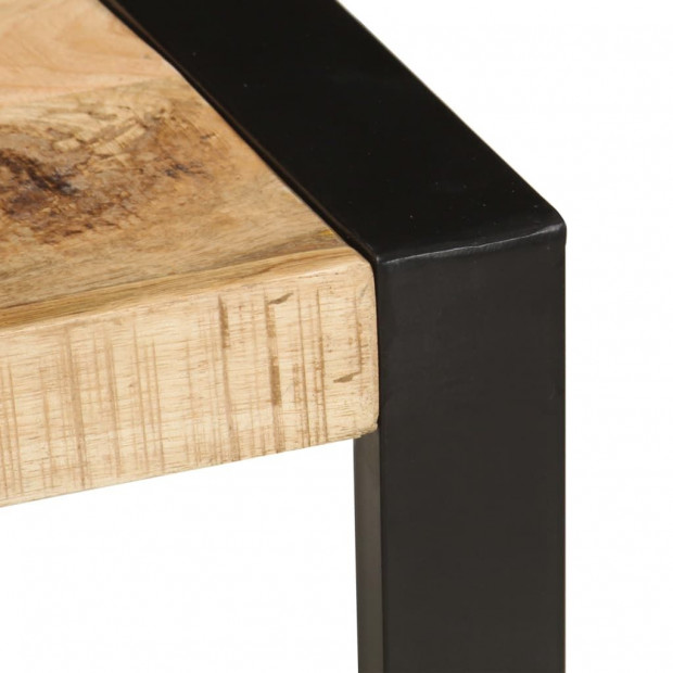 Coffee Table 120x60x40 Cm Solid Mango Wood Image 5