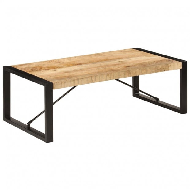 Coffee Table 120x60x40 Cm Solid Mango Wood Image 7