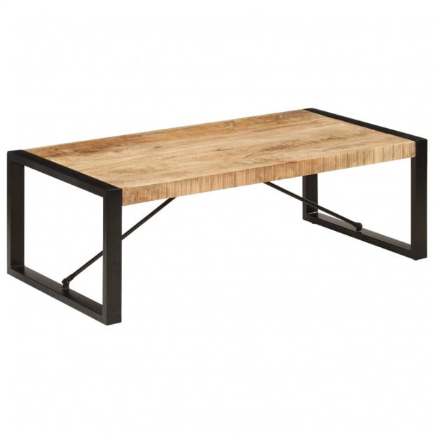Coffee Table 120x60x40 Cm Solid Mango Wood Image 8