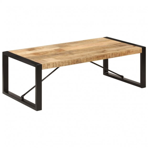 Coffee Table 120x60x40 Cm Solid Mango Wood Image 9
