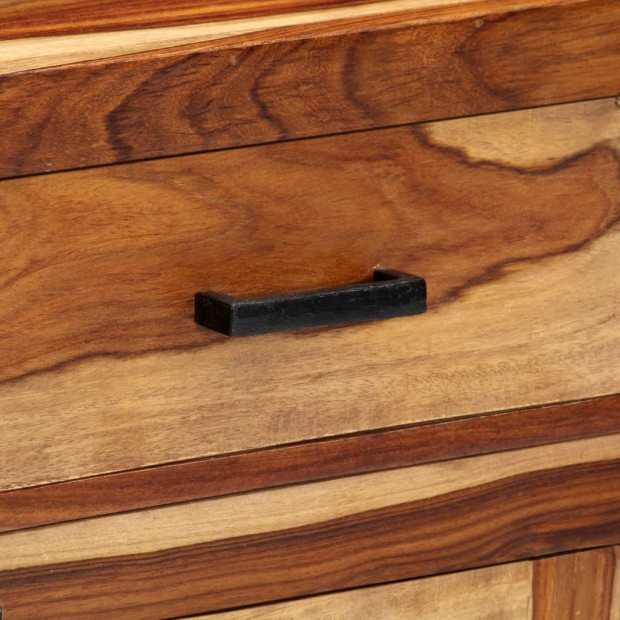 Sideboard 110x35x75 Cm Solid Sheesham Wood Image 7