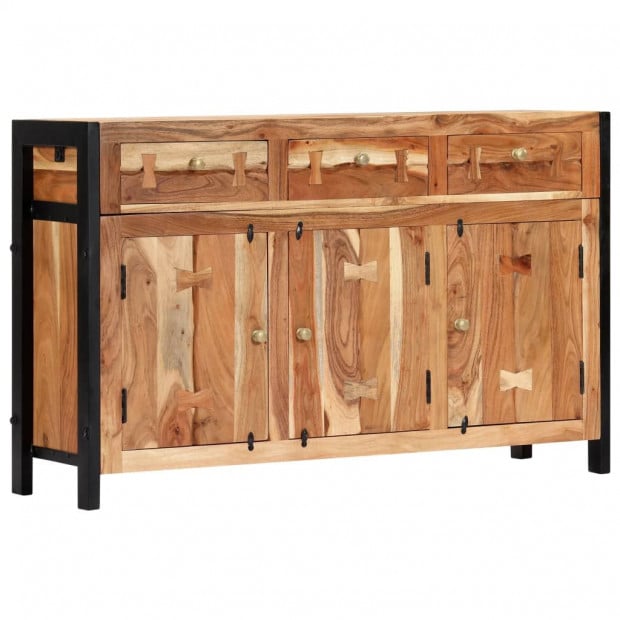 Sideboard 120x35x75 Cm Solid Acacia Wood