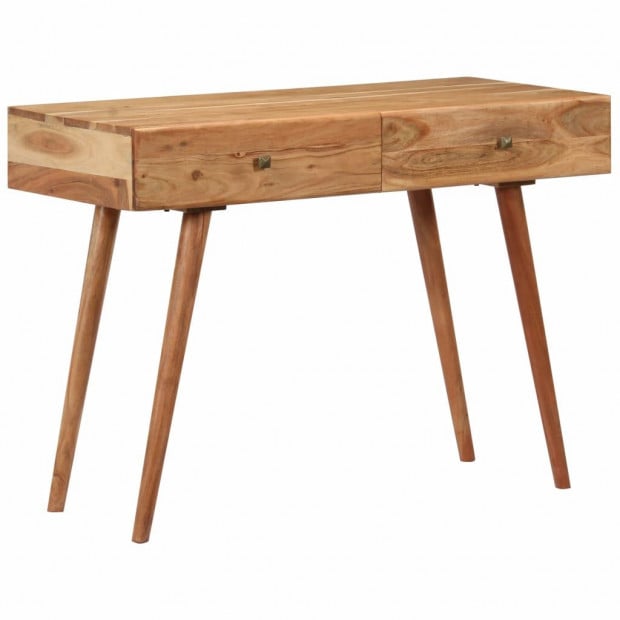 Desk 100x51x76 Cm Solid Acacia Wood Image 11