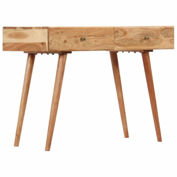 Desk 100x51x76 Cm Solid Acacia Wood Image 3