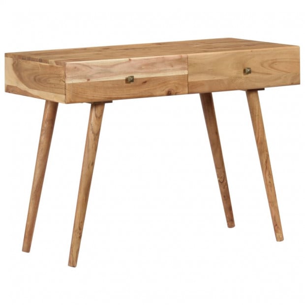 Desk 100x51x76 Cm Solid Acacia Wood Image 9