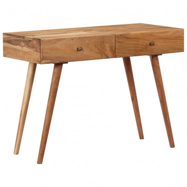 Desk 100x51x76 Cm Solid Acacia Wood Image 10