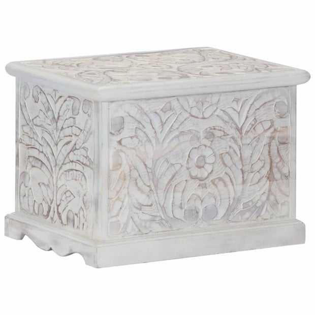Storage Box 58x40x40 Cm Solid Acacia Wood