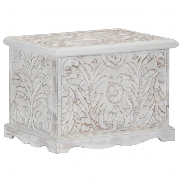 Storage Box 58x40x40 Cm Solid Acacia Wood Image 10