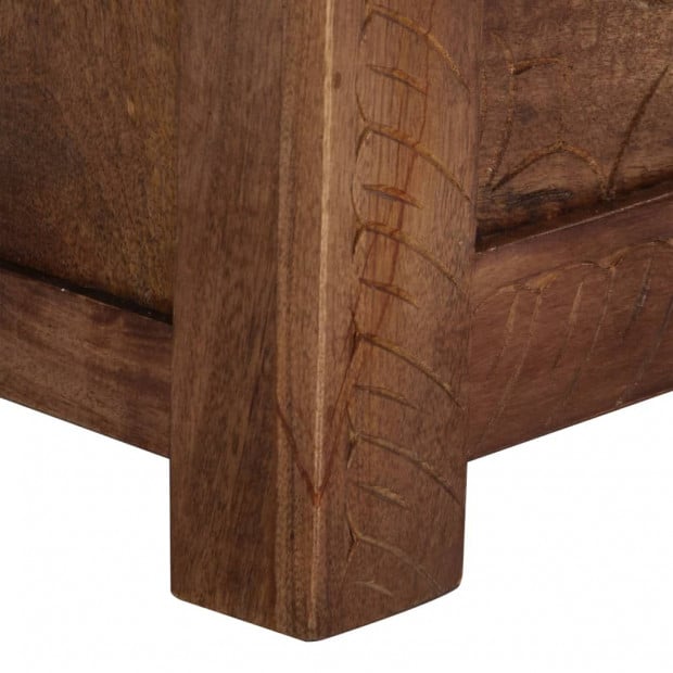 Storage Box 120x30x40 Cm Solid Mango Wood Image 8