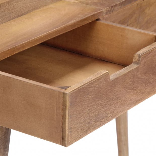 Dressing Table 112x45x76 Cm Solid Mango Wood Image 9
