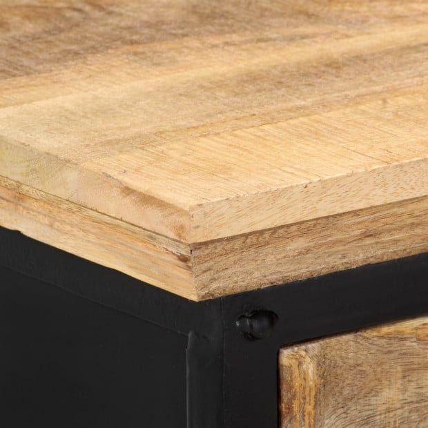 Console Table 120x30x76 Cm Solid Mango Wood Image 2