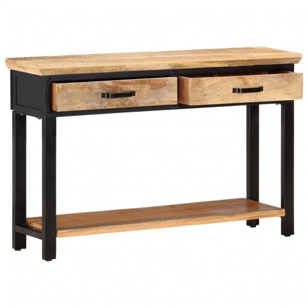 Console Table 120x30x76 Cm Solid Mango Wood Image 5