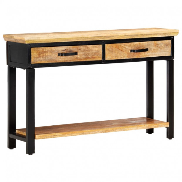 Console Table 120x30x76 Cm Solid Mango Wood Image 8