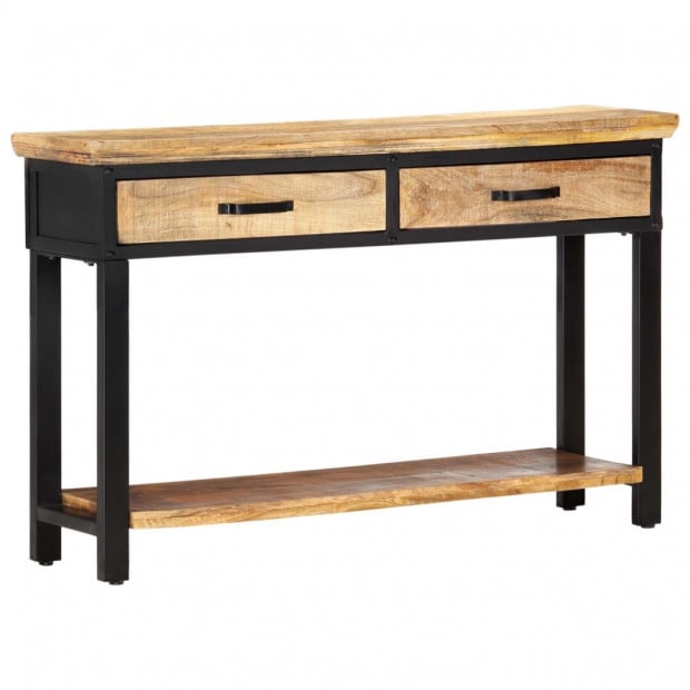 Console Table 120x30x76 Cm Solid Mango Wood Image 9