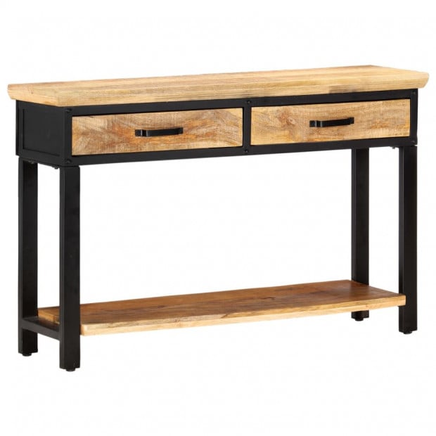 Console Table 120x30x76 Cm Solid Mango Wood Image 10