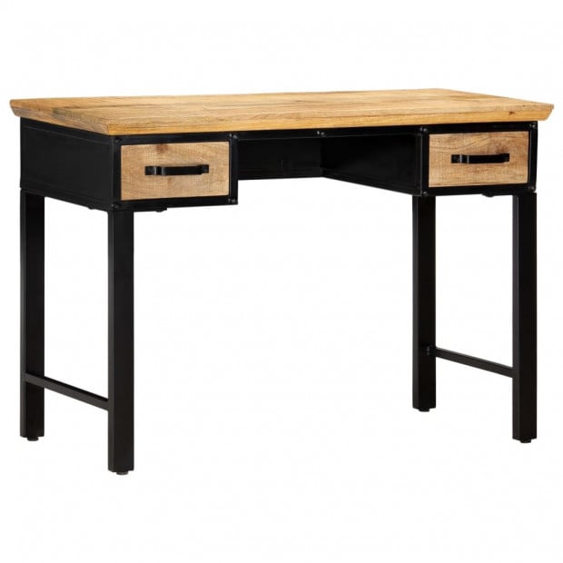 Writing Table 110x50x76 Cm Solid Mango Wood Image 11