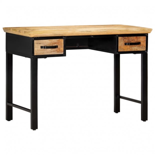 Writing Table 110x50x76 Cm Solid Mango Wood Image 8