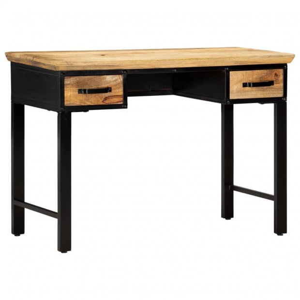 Writing Table 110x50x76 Cm Solid Mango Wood Image 9