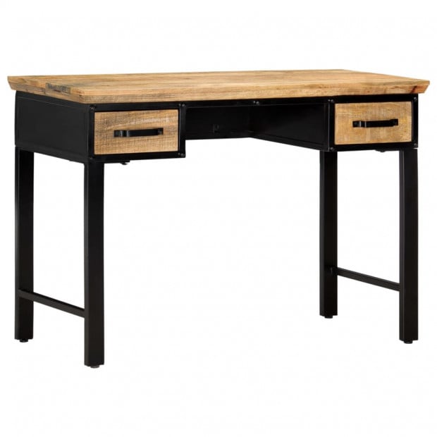Writing Table 110x50x76 Cm Solid Mango Wood Image 10