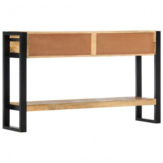 Console Table 130x30x76 Cm Solid Mango Wood Image 5