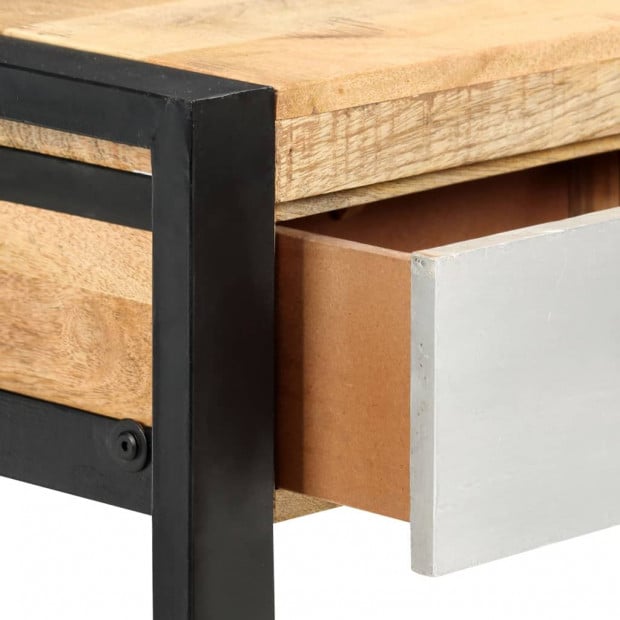 Console Table 130x30x76 Cm Solid Mango Wood Image 6