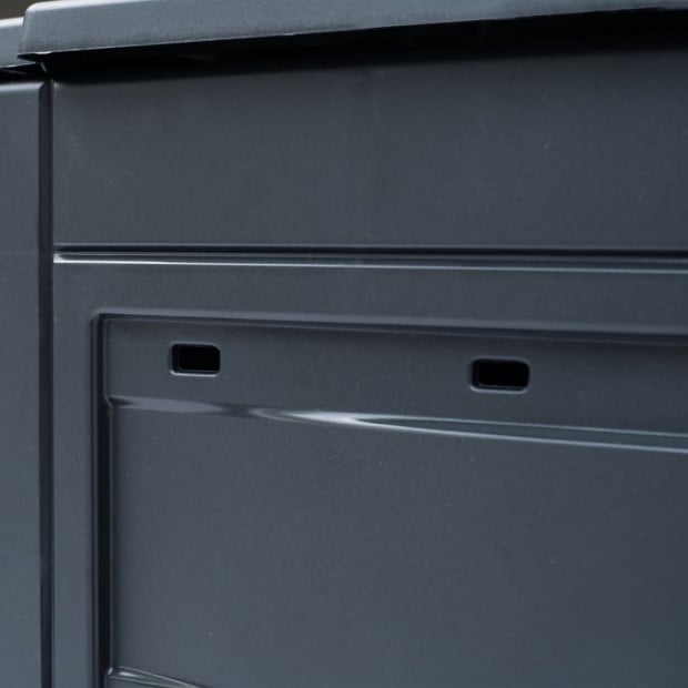 Garden Composter Grey 60x60x73 Cm 260 L Image 2