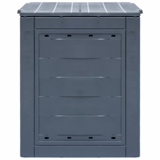 Garden Composter Grey 60x60x73 Cm 260 L Image 4