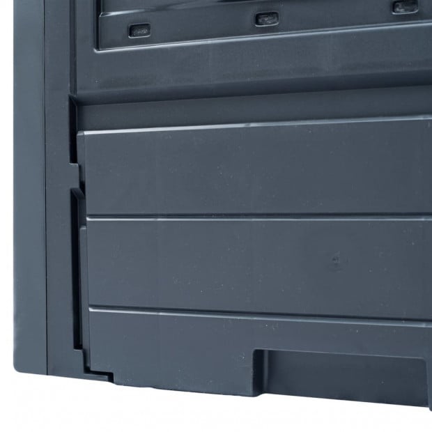Garden Composter Grey 60x60x73 Cm 260 L Image 6