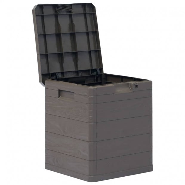 Garden Storage Box 90 L Brown Image 3