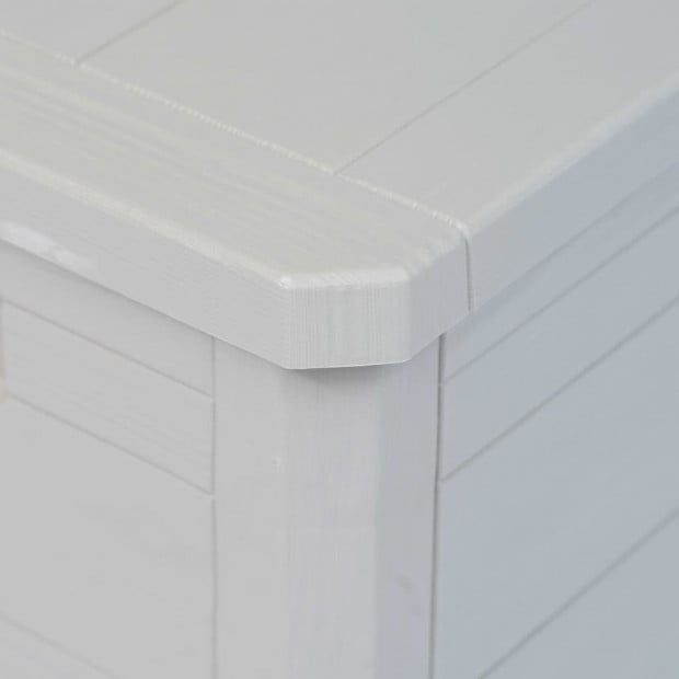 Garden Storage Box 280 L Light Grey Image 4