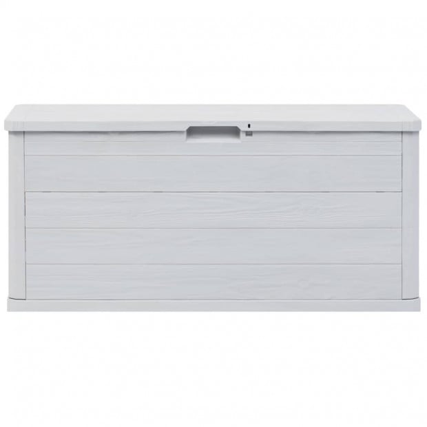 Garden Storage Box 280 L Light Grey Image 7