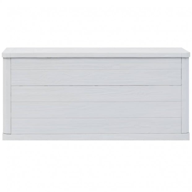 Garden Storage Box 280 L Light Grey Image 8