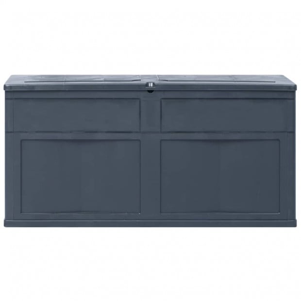 Garden Storage Box 320 L Black Image 7