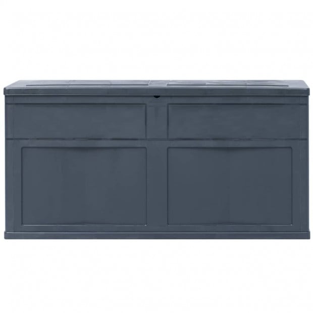 Garden Storage Box 320 L Black Image 8