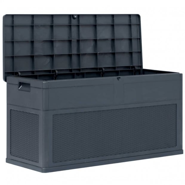 Garden Storage Box 320 L Anthracite Image 6
