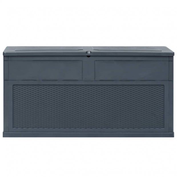 Garden Storage Box 320 L Anthracite Image 7