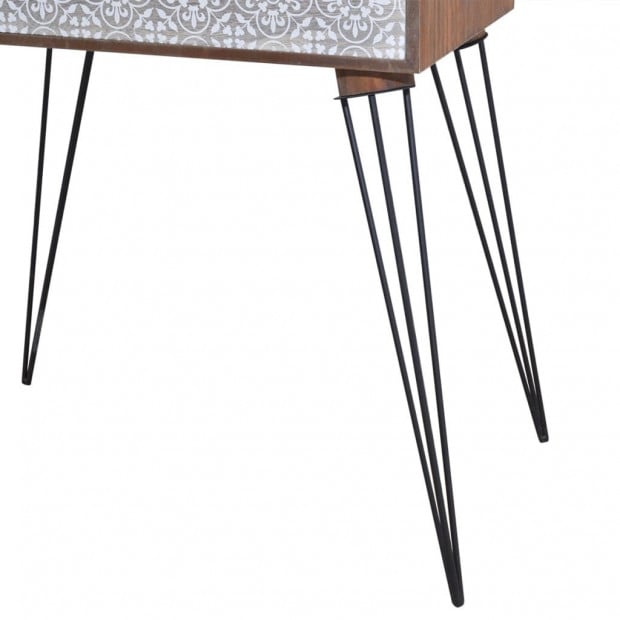 Nightstands With Drawer 2 Pcs Brown Image 6