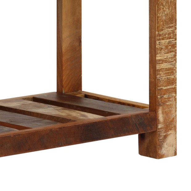 Sideboard 120x30x75 Cm Solid Reclaimed Wood- Natural Image 7