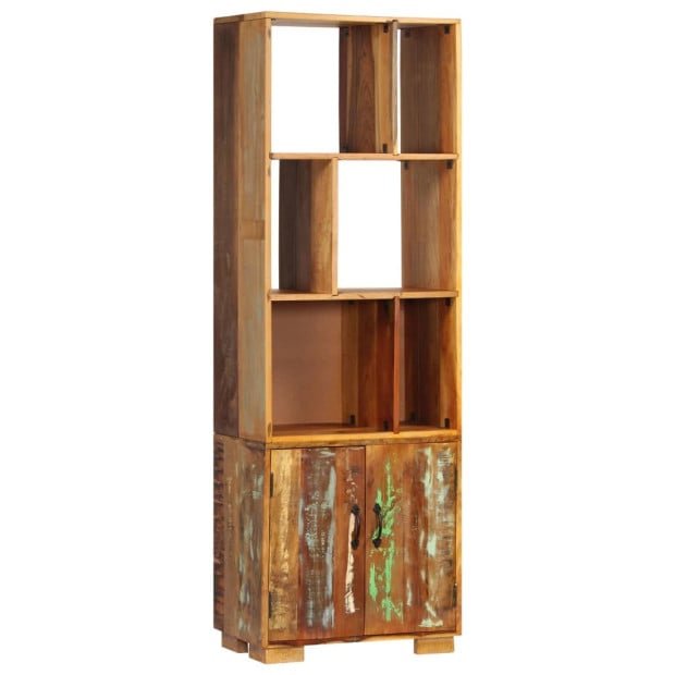 Bookshelf 60x35x180 Cm Solid Reclaimed Wood