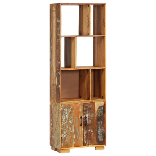 Bookshelf 60x35x180 Cm Solid Reclaimed Wood Image 11