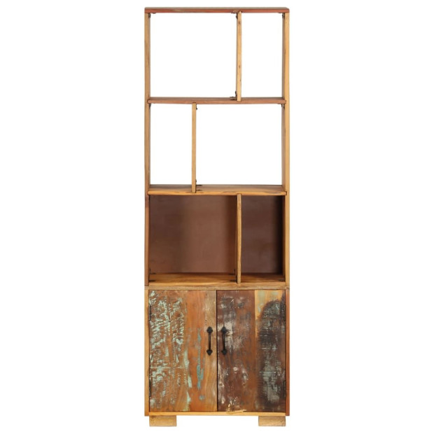 Bookshelf 60x35x180 Cm Solid Reclaimed Wood Image 3